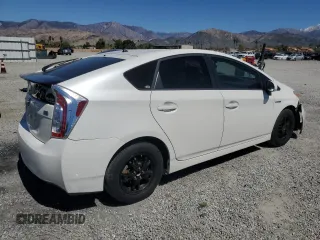 2013 Toyota Prius One with VIN JTDKN3DU7D5583782, listed as a Copart auction lot 49574105 with 155,842 mi miles and Salvage Title. Bid and sale history available at carsss.com. Image 3.
