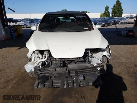 2019 Nissan LEAF SV with VIN 1N4AZ1CP9KC310549, listed as a Copart auction lot 62319525 with 58,778 mi miles and Salvage title. Bid and sale history available at DreamBid. Image 5.