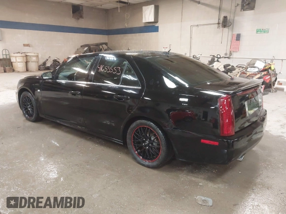 2005 Cadillac STS with VIN 1G6DW677450156901, listed as a IAAI auction lot 41653553 with 125,150 mi miles. Bid and sale history available at carsss.com. Image 3.