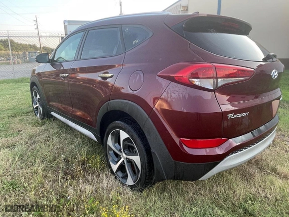 2017 Hyundai Tucson Value with VIN KM8J33A23HU422129, listed as a Copart auction lot 49663415 with 119,696 mi miles and Clean Title. Bid and sale history available at carsss.com. Image 3.