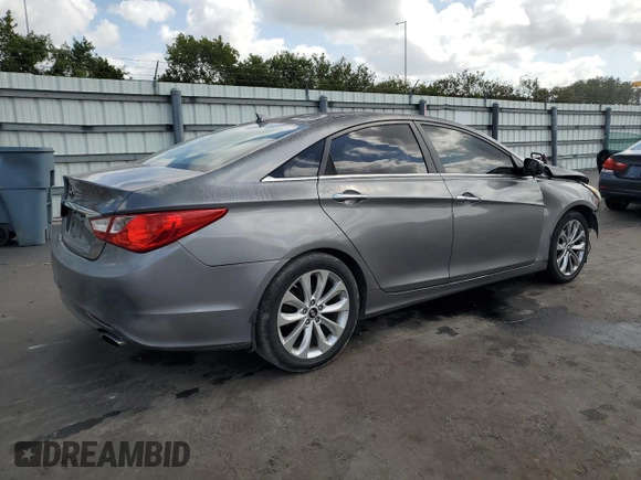 2013 Hyundai Sonata Limited with VIN 5NPEC4ACXDH766713, listed as a Copart auction lot 54170945 with 177,735 mi miles and Salvage Title. Bid and sale history available at DreamBid. Image 3.