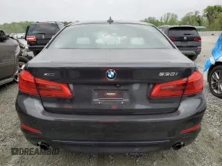 2018 BMW 5 Series 530i xDrive with VIN WBAJA7C5XJWC76816, listed as a Copart auction lot 52734405 with 77,917 mi miles and Clean Title. Bid and sale history available at carsss.com. Image 6.