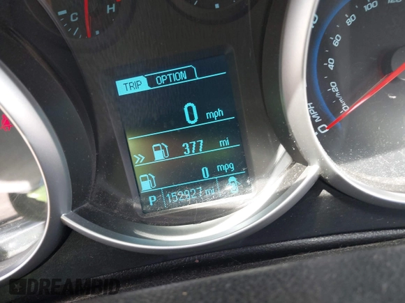 2014 Chevrolet Cruze LS with VIN 1G1PA5SGXE7186074, listed as a IAAI auction lot 42302567 with 152,927 mi miles and . Bid and sale history available at DreamBid. Image 15.