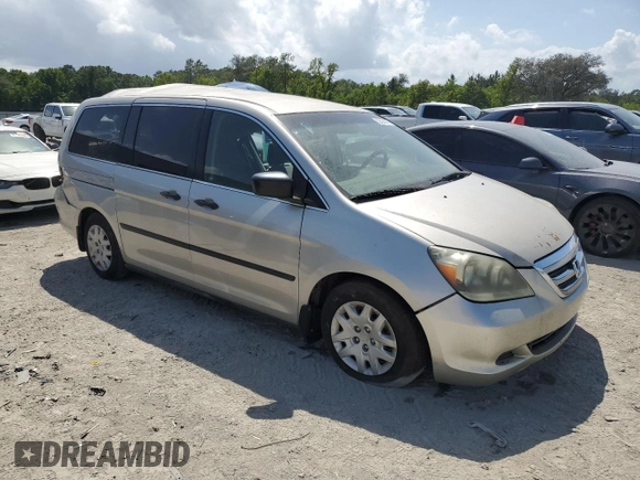 2006 Honda Odyssey LX с VIN 5FNRL38236B043862, выставлен на аукционе Copart как лот 52404045 с пробегом 167 669 миль миль и Списание • Salvage title. История ставок и продаж доступна на DreamBid. Изображение 4.