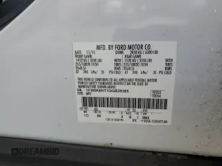 2016 Ford Explorer Platinum with VIN 1FM5K8HT1GGB39385, listed as a Copart auction lot 67790414 with 192,098 mi miles and Salvage Title. Bid and sale history available at DreamBid. Image 13.