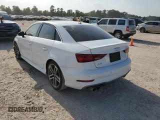 2017 Audi A3 Sedan Premium Plus with VIN WAUGUGFF6H1038925, listed as a Copart auction lot 58673564 with 97,606 mi miles and Salvage Title. Bid and sale history available at carsss.com. Image 2.