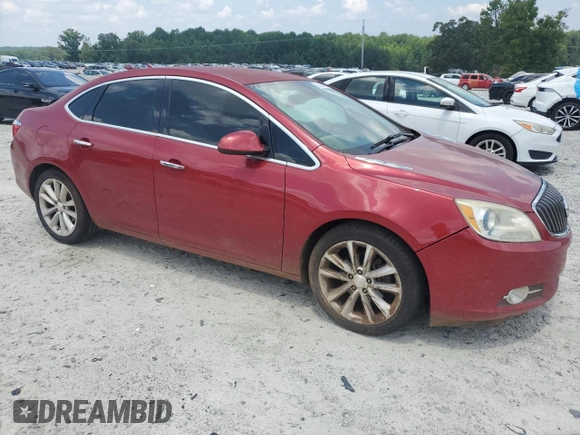 2014 Buick Verano with VIN 1G4PP5SK6E4132942, listed as a Copart auction lot 62924635 with 165,043 mi miles and Clean title. Bid and sale history available at DreamBid. Image 4.