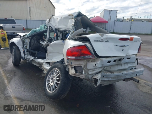 2005 Chrysler Sebring Touring with VIN 1C3EL56R35N699607, listed as a IAAI auction lot 41529279 with Not provided miles and . Bid and sale history available at DreamBid. Image 3.