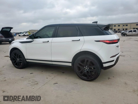 2020 Land Rover Range Rover Evoque R-Dynamic HSE with VIN SALZM2GX8LH069561, listed as a Copart auction lot 60296545 with 15,044 mi miles and Salvage title. Bid and sale history available at DreamBid. Image 2.