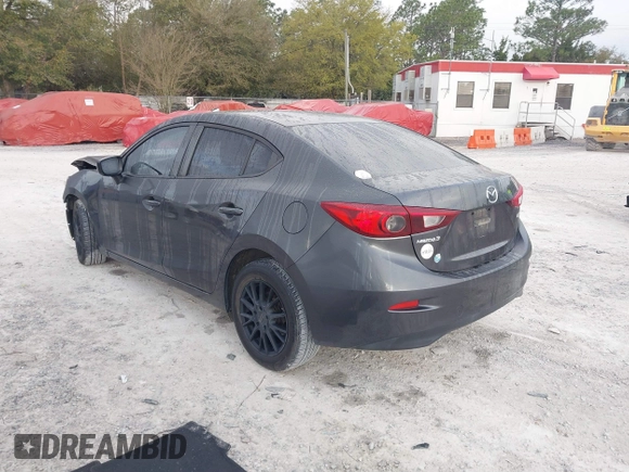 2015 Mazda 3 i SV with VIN JM1BM1T79F1246799, listed as a IAAI auction lot 41785860 with 109,760 mi miles. Bid and sale history available at carsss.com. Image 3.