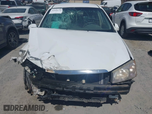 2006 Kia Spectra with VIN KNAFE162765318099, listed as a IAAI auction lot 41890796 with 241,431 mi miles. Bid and sale history available at carsss.com. Image 6.