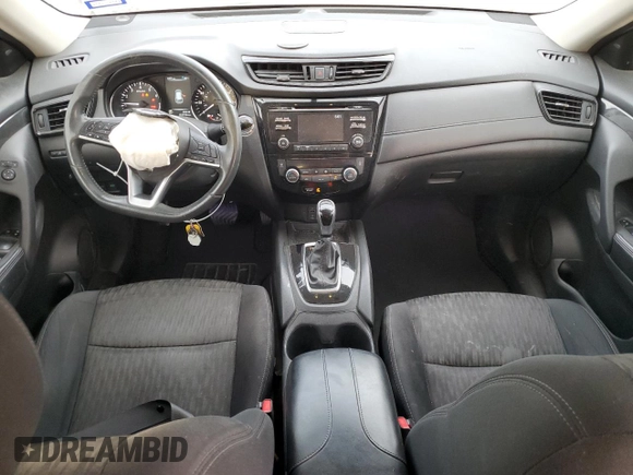 2017 Nissan Rogue S with VIN 5N1AT2MT0HC761872, listed as a Copart auction lot 50383615 with 132,750 mi miles and Salvage Title. Bid and sale history available at carsss.com. Image 8.