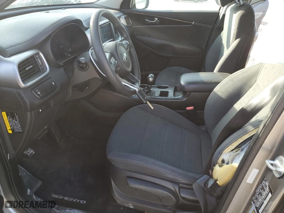 2017 Kia Sorento L with VIN 5XYPG4A33HG259405, listed as a Copart auction lot 49921445 with 128,183 mi miles and Salvage Title. Bid and sale history available at carsss.com. Image 7.