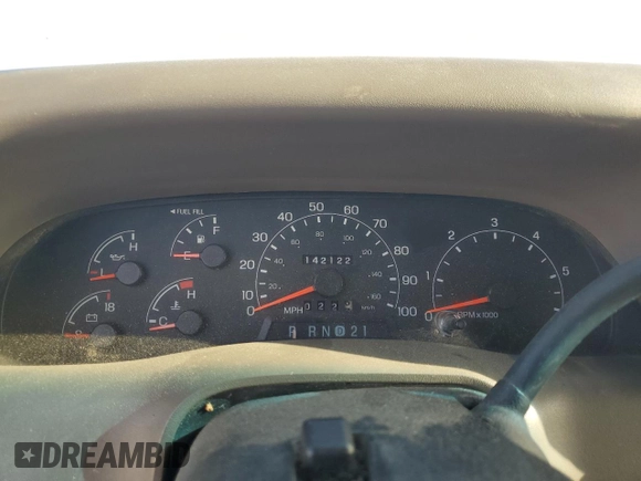 2001 Ford Super Duty F-250 XL with VIN 1FTNW21S21EB56495, listed as a Copart auction lot 85972944 with 142,122 mi miles and Salvage Title. Bid and sale history available at carsss.com. Image 9.