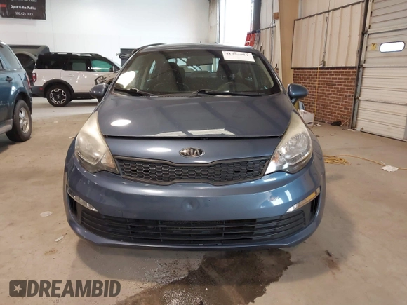 2016 Kia Rio LX with VIN KNADM4A38G6660555, listed as a IAAI auction lot 41754811 with 127,534 mi miles. Bid and sale history available at carsss.com. Image 12.