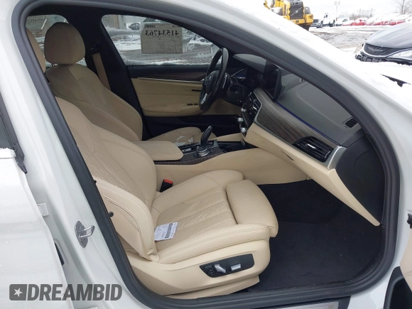 2021 BMW 5 Series 540i xDrive with VIN WBA73BJ06MWX35226, listed as a IAAI auction lot 41534763 with 30,816 mi miles and . Bid and sale history available at DreamBid. Image 5.