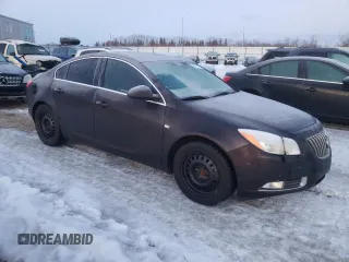 2011 Buick Regal CXL RL4 with VIN W04GS5EC3B1030769, listed as a Copart auction lot 68470742 with 183,770 mi miles and Salvage Title. Bid and sale history available at carsss.com. Image 4.