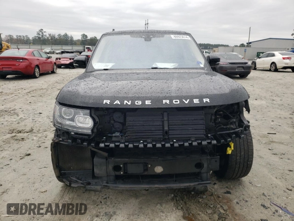 2017 Land Rover Range Rover HSE z VIN SALGS2FK9HA325581, wystawiony jako Copart lot #80923614 z przebiegiem 124 193 mil mil oraz Szkoda całkowita • Salvage title. Historia ofert i sprzedaży dostępna na DreamBid. Obrazek 5.