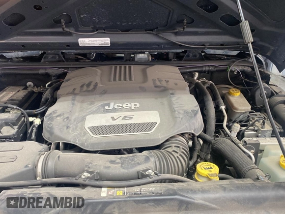 2017 Jeep Wrangler Willys Wheeler with VIN 1C4AJWAGXHL602088, listed as a Copart auction lot 45524745 with 101,847 mi miles and Clean Title. Bid and sale history available at DreamBid. Image 7.