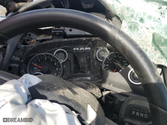 2022 Ram 2500 Tradesman with VIN 3C6UR5HJ2NG368790, listed as a Copart auction lot 48562825 with 0 mi miles and Salvage Title. Bid and sale history available at carsss.com. Image 9.