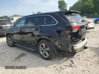 2017 Toyota Highlander Limited with VIN 5TDDZRFH6HS373125, listed as a Copart auction lot 54776665 with 150,625 mi miles and Salvage title. Bid and sale history available at DreamBid. Image 2.