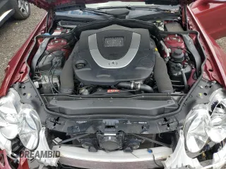2007 Mercedes-Benz SL 550 with VIN WDBSK71F47F125314, listed as a Copart auction lot 60307285 with 53,051 mi miles and Salvage title. Bid and sale history available at DreamBid. Image 11.