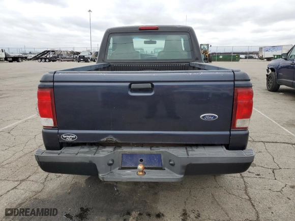 2004 Ford Ranger XL with VIN 1FTYR10D54PB08807, listed as a Copart auction lot 49907835 with 165,089 mi miles and Clean Title. Bid and sale history available at carsss.com. Image 6.