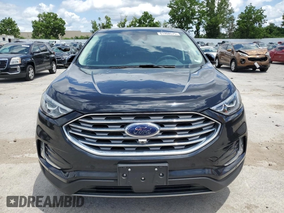 2020 Ford Edge Titanium with VIN 2FMPK3K99LBB21615, listed as a Copart auction lot 61408575 with 28,507 mi miles and Salvage title. Bid and sale history available at DreamBid. Image 5.