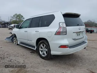 2015 Lexus GX 460 with VIN JTJBM7FX3F5107661, listed as a IAAI auction lot 41553229 with 45,436 mi miles and . Bid and sale history available at carsss.com. Image 3.
