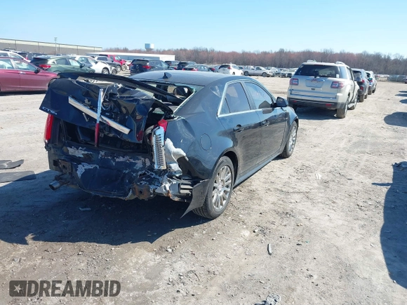 2012 Cadillac CTS with VIN 1G6DC5E52C0116625, listed as a IAAI auction lot 41887281 with 109,884 mi miles and . Bid and sale history available at DreamBid. Image 4.