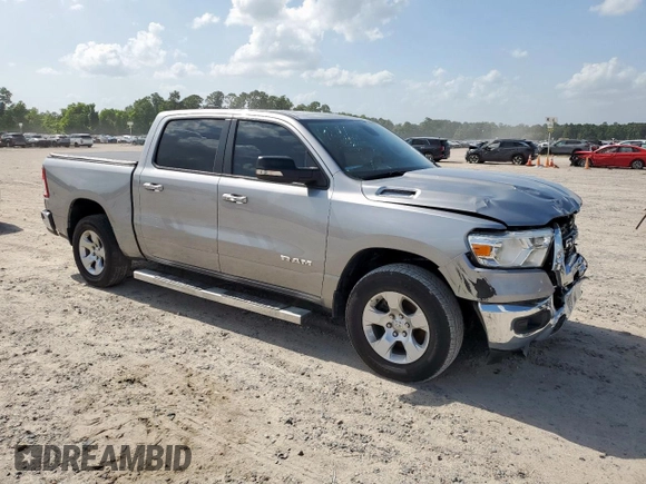 2020 Ram 1500 Lone Star with VIN 1C6SRFFT6LN116210, listed as a Copart auction lot 61764385 with 92,640 mi miles and Salvage title. Bid and sale history available at DreamBid. Image 4.