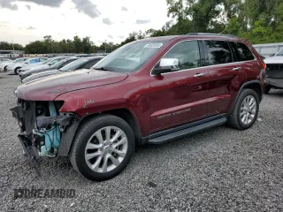 2017 Jeep Grand Cherokee Limited z VIN 1C4RJEBG8HC956073, wystawiony jako Copart lot #64629955 z przebiegiem 115 288 mil mil oraz Nie do naprawy • Non repairable. Historia ofert i sprzedaży dostępna na DreamBid. Obrazek 1.