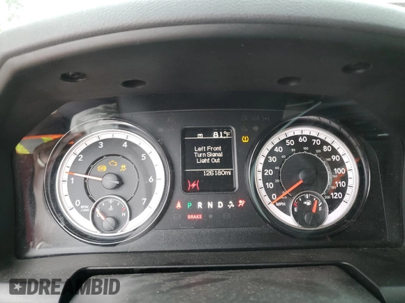 2019 Ram 1500 Classic Tradesman with VIN 1C6RR6FT2KS733862, listed as a Copart auction lot 44050645 with 126,180 mi miles and Clean Title. Bid and sale history available at carsss.com. Image 9.