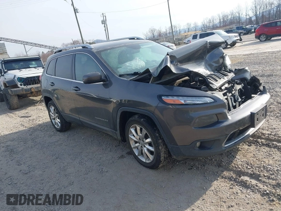 2016 Jeep Cherokee Limited z VIN 1C4PJLDB1GW272654, wystawiony jako IAAI lot #41793549 z przebiegiem Nie podano mil oraz . Historia ofert i sprzedaży dostępna na DreamBid. Obrazek 1.