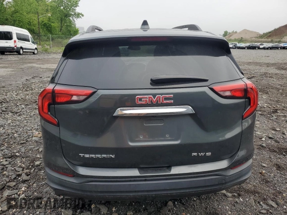 2018 GMC Terrain SLE z VIN 3GKALTEV1JL363868, wystawiony jako Copart lot #53511345 z przebiegiem 58 289 mil mil oraz Szkody całkowita. Historia ofert i sprzedaży dostępna na DreamBid. Obrazek 6.