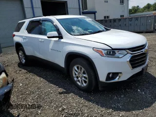 2019 Chevrolet Traverse LT Cloth with VIN 1GNEVGKW1KJ138314, listed as a Copart auction lot 61954473 with 56,718 mi miles. Bid and sale history available at carsss.com. Image 4.
