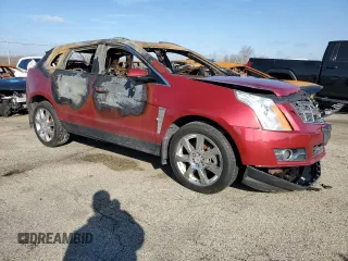 2011 Cadillac SRX Performance Collection with VIN 3GYFNEEY8BS535199, listed as a Copart auction lot 44542235 with 0 mi miles and Salvage Title. Bid and sale history available at carsss.com. Image 4.