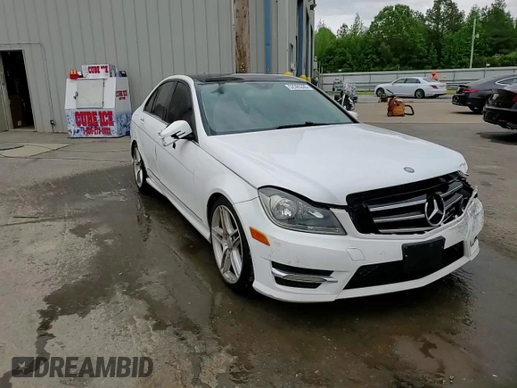 2013 Mercedes-Benz C 250 Sport with VIN WDDGF4HB2DR278397, listed as a Copart auction lot 52395335 with 116,110 mi miles and Salvage Title. Bid and sale history available at DreamBid. Image 13.