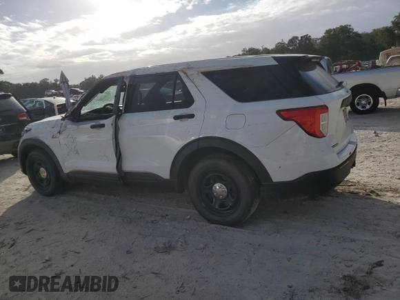 2020 Ford Police Interceptor Utility z VIN 1FM5K8AB1LGD18814, wystawiony jako Copart lot #79466084 z przebiegiem Nie podano mil oraz Nie do naprawy • Non repairable. Historia ofert i sprzedaży dostępna na DreamBid. Obrazek 2.