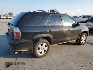 2004 Acura MDX with VIN 2HNYD18274H554179, listed as a Copart auction lot 72229024 with 0 mi miles and Salvage Title. Bid and sale history available at carsss.com. Image 3.