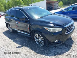 2014 Infiniti QX60 z VIN 5N1AL0MN8EC539680, wystawiony jako IAAI lot #41997410 z przebiegiem 146 248 mil mil oraz . Historia ofert i sprzedaży dostępna na DreamBid. Obrazek 1.