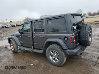 2020 Jeep Wrangler Unlimited Sport S z VIN 1C4HJXDN7LW286915, wystawiony jako Copart lot #51834275 z przebiegiem 33 129 mil mil oraz Szkoda całkowita • Salvage title. Historia ofert i sprzedaży dostępna na DreamBid. Obrazek 2.