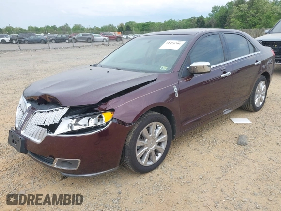 2011 Lincoln MKZ with VIN 3LNHL2GC9BR760237, listed as a IAAI auction lot 42124301 with 100,323 mi miles. Bid and sale history available at carsss.com. Image 2.