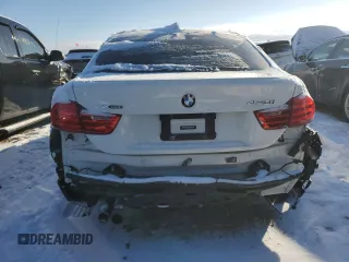 2017 BMW 4 Series 430i xDrive with VIN WBA4F9C34HG813108, listed as a Copart auction lot 42123645 with 55,417 mi miles and Salvage title. Bid and sale history available at DreamBid. Image 6.