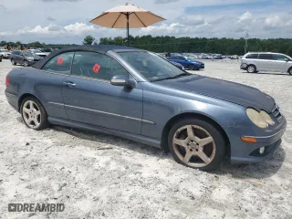 2006 Mercedes-Benz CLK-Class 5.0L with VIN WDBTK75G96T056692, listed as a Copart auction lot 63561924 with 0 mi miles and Clean Title. Bid and sale history available at carsss.com. Image 4.