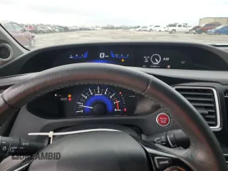 2015 Honda Civic EX-L with VIN 2HGFB2F97FH503178, listed as a Copart auction lot 46661675 with 171,444 mi miles and Salvage Title. Bid and sale history available at carsss.com. Image 9.