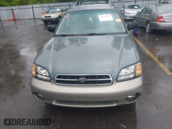 2001 Subaru Legacy Outback with VIN 4S3BH675817673102, listed as a IAAI auction lot 42257169 with Not provided miles and . Bid and sale history available at DreamBid. Image 6.