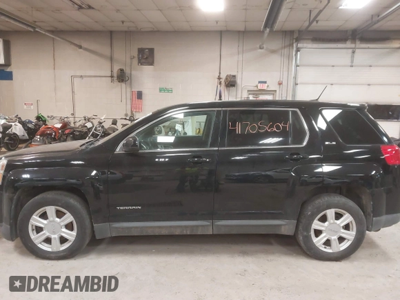 2014 GMC Terrain SLE with VIN 2GKFLVEK4E6184662, listed as a IAAI auction lot 41705604 with 185,294 mi miles. Bid and sale history available at carsss.com. Image 12.
