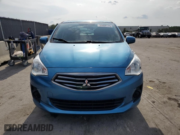 2019 Mitsubishi Mirage ES z VIN ML32F3FJ8KHF16562, wystawiony jako Copart lot #55460175 z przebiegiem 142 557 mil mil oraz Szkoda całkowita • Salvage title. Historia ofert i sprzedaży dostępna na DreamBid. Obrazek 5.