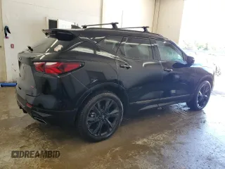 2019 Chevrolet Blazer RS with VIN 3GNKBJRS7KS679698, listed as a Copart auction lot 61201795 with 74,261 mi miles and Salvage title. Bid and sale history available at DreamBid. Image 3.
